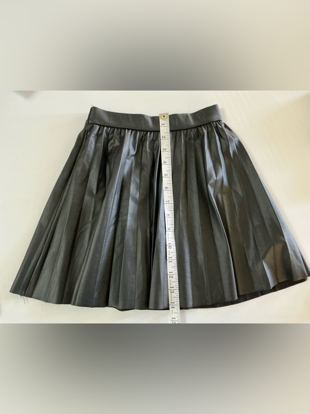 ZARA - Faux Leather Mini Skirt - Picture 7 of 10